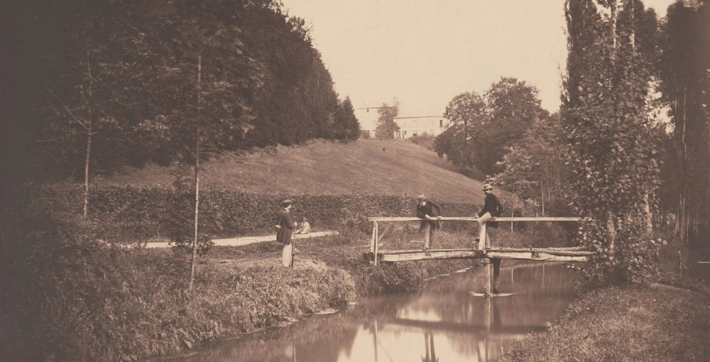 &quot;Group at the Château de la Faloise&quot;, 1857, Edouard-Denis Baldus (1813–1889), 1970-243-3.