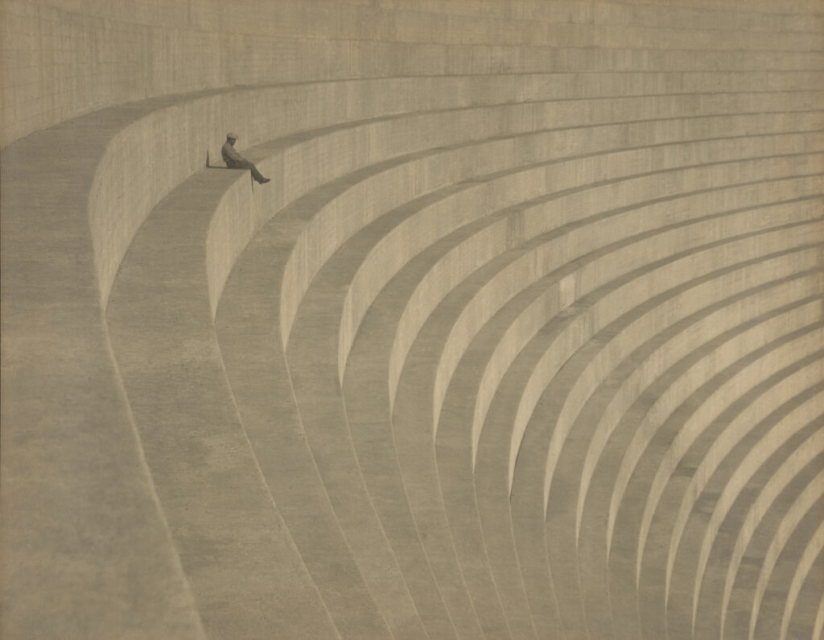 Hiromu Kira, 'The Thinker&quot;, 1930, Black Dog Collection, © Sadamura Family Trust, photo: Tenari Tuatagaloa