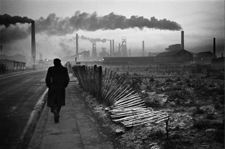 Don McCullin, Early Morning, West Hartlepool, County Durham, 1963 Gelatin Silver Print 20 x 24 in.