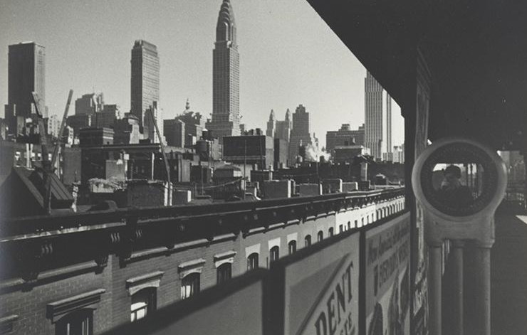 New York, the Elevated, and Me, 1936. Ilse Bing (American, 1899–1998). Gelatin silver print; 18.8 x 28.2 cm. The Cleveland Museum of Art, John L. Severance Fund, 1989.386. © Estate of Ilse Bing