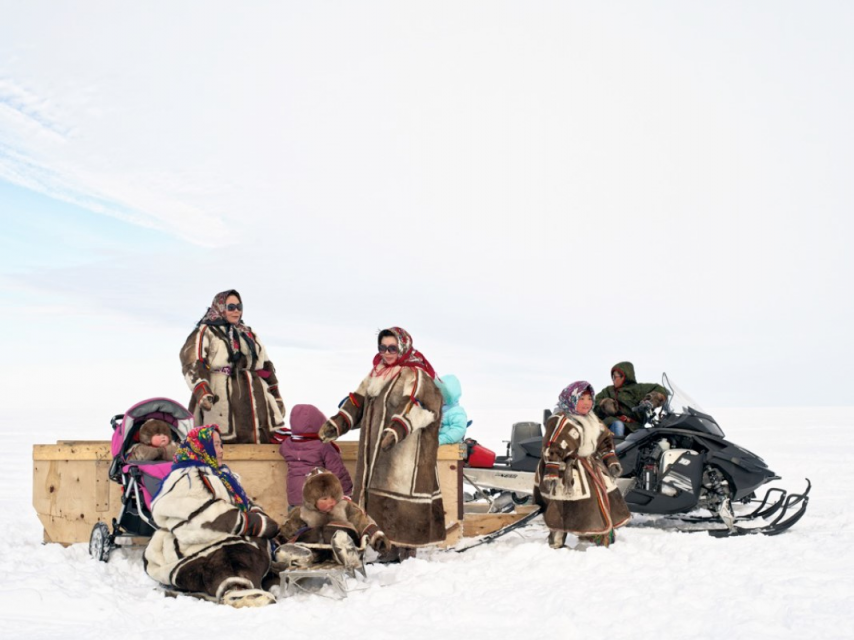 Nenets family, 2016, CVharles Xelot, courtesy galerie Sit Down