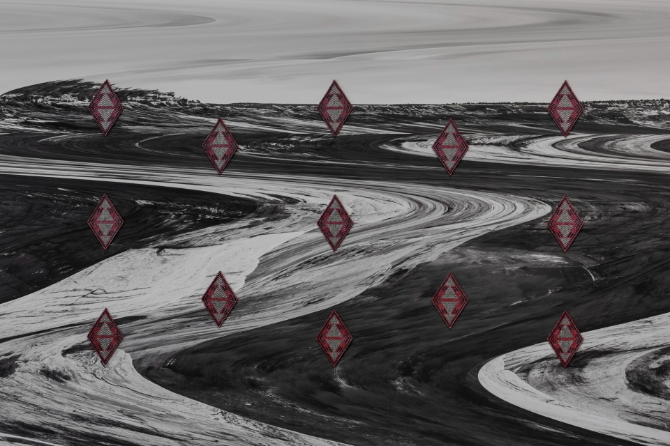 Dakota Mace, Tséyi (Among the Canyons), 2023 - Courtesy of the artist and Higher Pictures.
